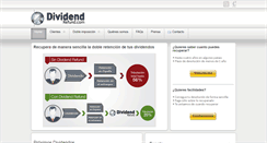 Desktop Screenshot of dividendrefund.com